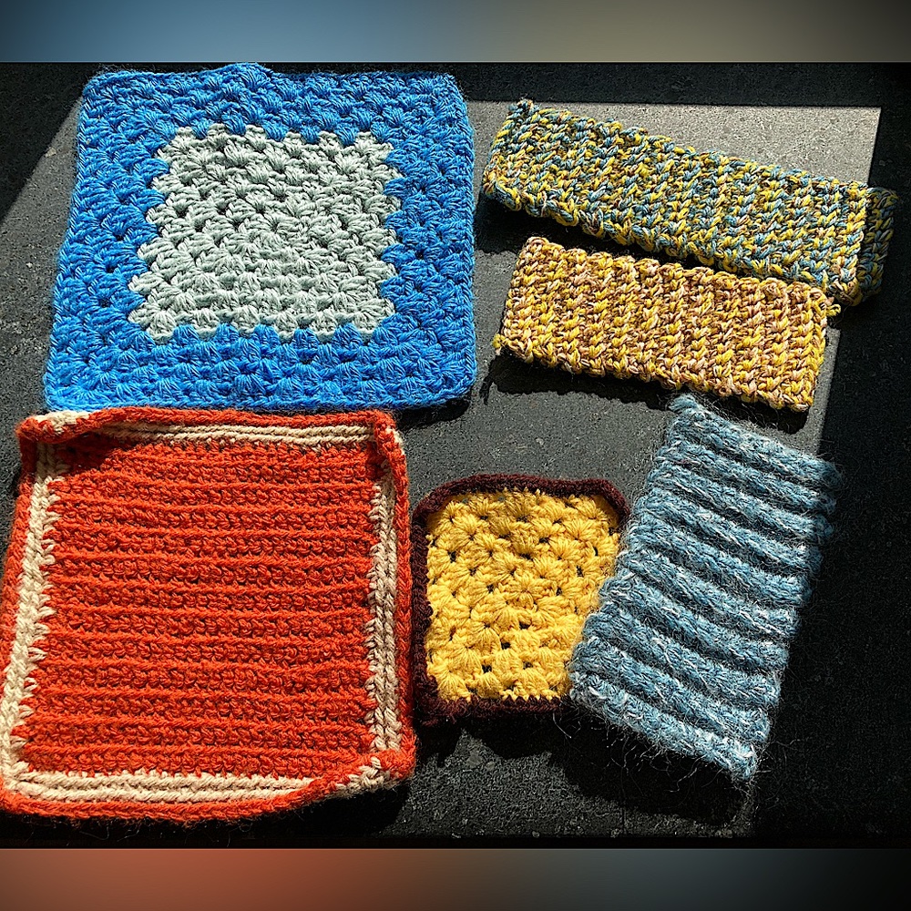2/$10 - Handmade doll blankets & doll house Rugs